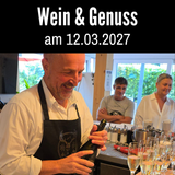 Wein & Genuss: Weinbegleitung von Sommelier 12.03.2027