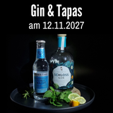 Gin & Tapas: Genussabend mit Gin-Experten 12.11.2027