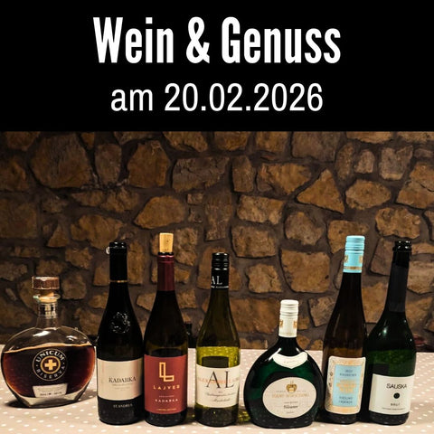 Wein & Schmankerl: Abend zum Genießen (20.02.26) "deutsche Weine"