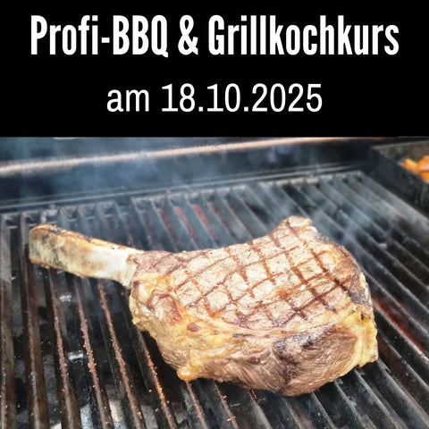 Profi-BBQ & Grillkochkurs am 18.10.25