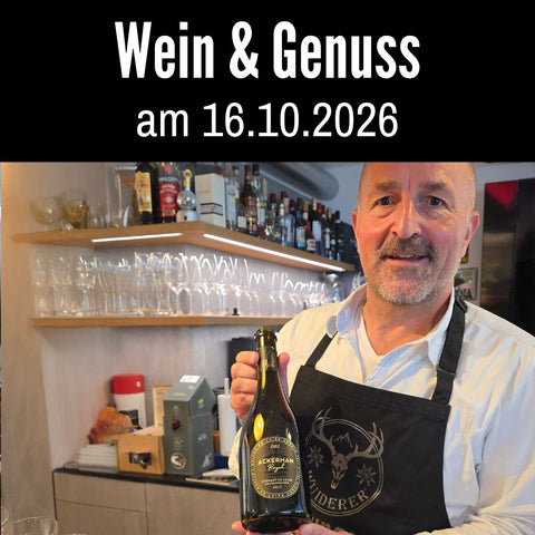 Wein & Genuss mit Sommelierbegleitung 16.10.26 "Saluti di Vini"