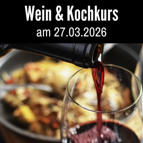 Wein & Kochkurs mit Sommelierbegleitung 27.03.26 "Viva Iberia"