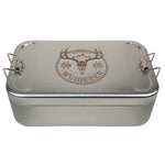 Wuiderer Brotzeitbox, Lunchbox aus Metall, Weißblech