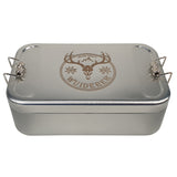 Wuiderer Brotzeitbox, Lunchbox aus Metall, Weißblech