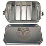 Wuiderer Brotzeitbox, Lunchbox aus Metall, Weißblech