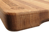 Wuiderer Profi-Hackblock aus Eichenholz, 45 x 30 x 4 cm
