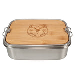 Wuiderer Brotzeitbox, Lunchbox mit Bambusbrettchen